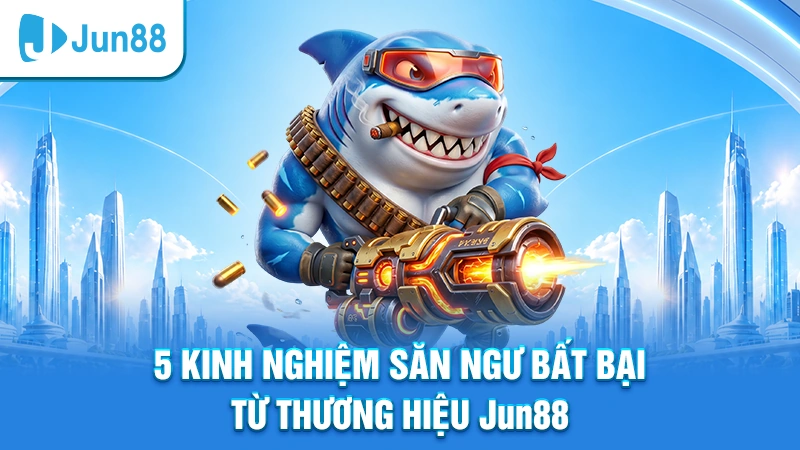 5 kinh nghiệm săn ngư bất bại từ thương hiệu Jun88